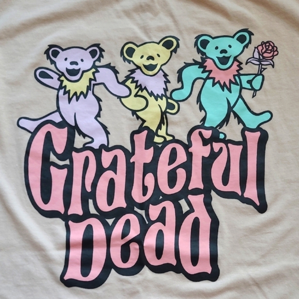 LG Grateful Dead Light Pink Sleeveless Tee